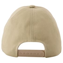 Courreges-Signature Cap - Courreges - Cotton - Beige-Brown,Beige