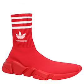 Balenciaga-Balenciaga x Adidas Speed Trainer Vermelho-Vermelho