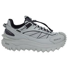 Moncler Tailgrip Waterproof Sneakers in Grey Polyurethane Grey