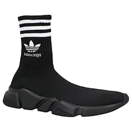 Balenciaga-Balenciaga x Adidas Speed Trainer Schwarz-Schwarz