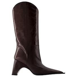 Coperni-Botas de cowboy Bridge - Coperni - Couro - Marrom-Marrom