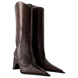 Coperni-Botas de cowboy Bridge - Coperni - Couro - Marrom-Marrom