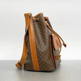 Céline-Bolsa de Ombro Celine Brown-Marrom