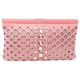 Miu Miu-Miu Miu Second Bag Clutch in Pink Leather-Pink