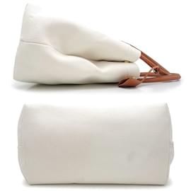 Céline-Sac cabas horizontal Celine-Marron,Blanc