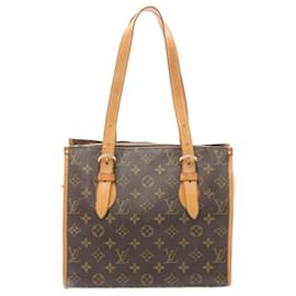 Louis Vuitton-Louis Vuitton Popincourt Monogram Tote Bag-Braun