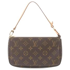 Louis Vuitton-Louis Vuitton Pochette Accessoires Handtasche-Braun