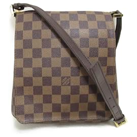 Louis Vuitton-Louis Vuitton Musette Salsa Long Shoulder Bag-Brown,Damier ebene