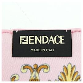 Fendi-Seidenschal Fendi Versace-Braun,Pink