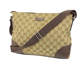 Gucci-Gucci braune Schultertasche-Braun