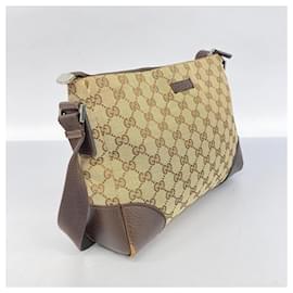 Gucci-Gucci braune Schultertasche-Braun