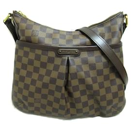 Louis Vuitton-Sac à épaule Bloomsbury de Louis Vuitton-Marron,Damier ebène