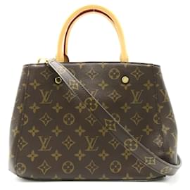 Louis Vuitton-Louis Vuitton Montaigne BB Bag-Brown