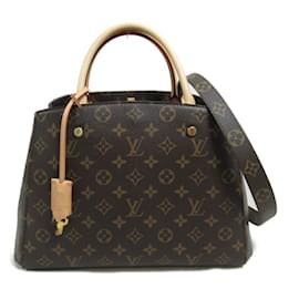 Louis Vuitton-Montagne MM Tote Bag von Louis Vuitton-Braun,Monogramm