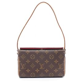 Louis Vuitton-Louis Vuitton Monogram Recital Handtasche-Braun,Monogramm