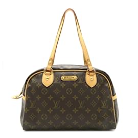 Louis Vuitton-Louis Vuitton Montorgueil PM Shoulder Bag-Brown,Monogram