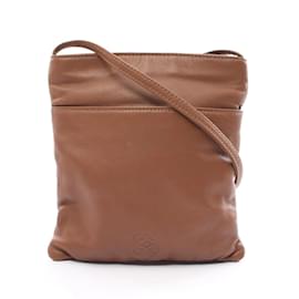 Loewe-Loewe Anagram Shoulder Bag-Brown