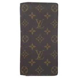 Louis Vuitton-Louis Vuitton Monogram braune lange Geldbörse-Braun