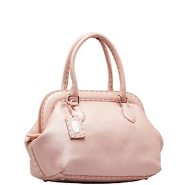 Fendi-Fendi Selleria Handbag 8BN127-Pink