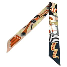 Hermès-Hermes Parade en Fanfare Scarf Muffler-Multiple colors