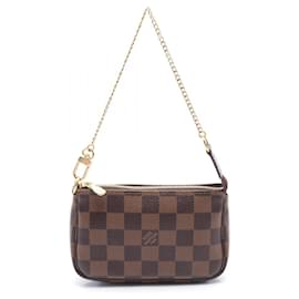 Louis Vuitton-Louis Vuitton Pochette Accessoires Handtasche-Braun