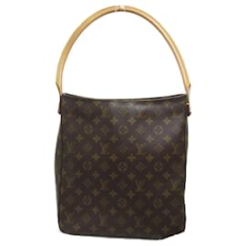 Louis Vuitton-Looping Schultertasche von Louis Vuitton-Braun