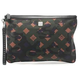 MCM-MCM Segundo Bolsa Clutch-Multicor,Verde