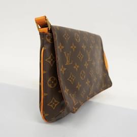 Louis Vuitton-Schultertasche Musette Tango Monogramm Louis Vuitton-Braun,Monogramm