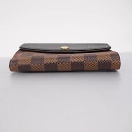 Louis Vuitton-Louis Vuitton Damier Portefeuille Normandy Wallet-Black,Damier ebene