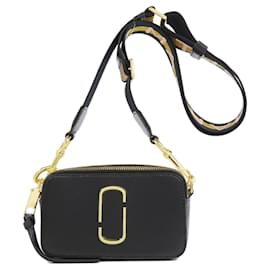 Marc Jacobs-MARC JACOBS Double J Shoulder Bag for Women-Black