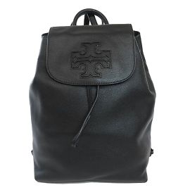 Zaino in pelle nera Tory Burch Nero