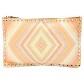 Valentino-Pochette Valentino Rockstud-Multicolore,Orange