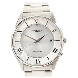 Citizens of Humanity-Relógio de pulso Citizen Eco-Drive AS1060-54A-Prata