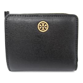 Tory Burch-Schwarze Bi-Fold-Geldbörse Tory Burch-Schwarz