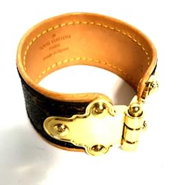 Louis Vuitton-Monogramm Bangle Armband M6611E von Louis Vuitton-Braun