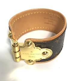 Louis Vuitton-Monogramm Bangle Armband M6611E von Louis Vuitton-Braun