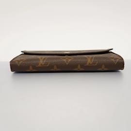 Louis Vuitton-Louis Vuitton Monogram Portefeuille Sarah Wallet-Brown,Monogram