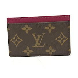 Louis Vuitton-Louis Vuitton Monogram Card Case-Brown