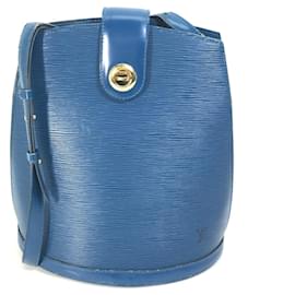 Louis Vuitton-Louis Vuitton Epi Shoulder Bag in Toledo Blue-Blue