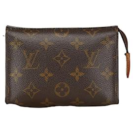 Louis Vuitton-Clutch Bag Pochette Toilette 15 Monogramm Louis Vuitton-Braun