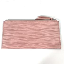 Louis Vuitton-Louis Vuitton Epi Coin Purse in Rose Valerine Pink-Pink