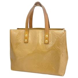 Louis Vuitton-Louis Vuitton Vernis Reed PM Handtasche-Haselnuss