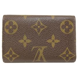 Louis Vuitton-Louis Vuitton Monogram Key Case-Brown,Monogram