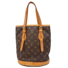 Louis Vuitton-Louis Vuitton Monogram Tote Bag-Brown,Monogram