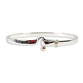 Tiffany & Co-Tiffany 925 750 Combi Hook & Eye Bangle-Other