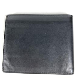 Fendi-Fendi Bi-Fold Leather Wallet-Black