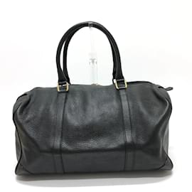 Fendi-Bolsa Boston de couro preto Fendi-Preto