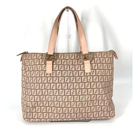 Fendi-Borsa tote beige Fendi-Beige