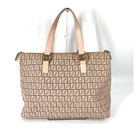 Fendi-Borsa tote beige Fendi-Beige