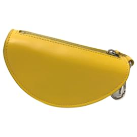 Fendi-Fendi 7AR706 Portachiavi da Borsa Motivo Taco-Giallo